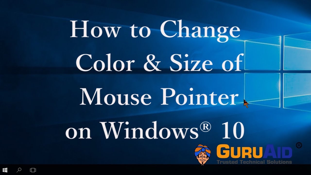 Mouse Size Windows 10